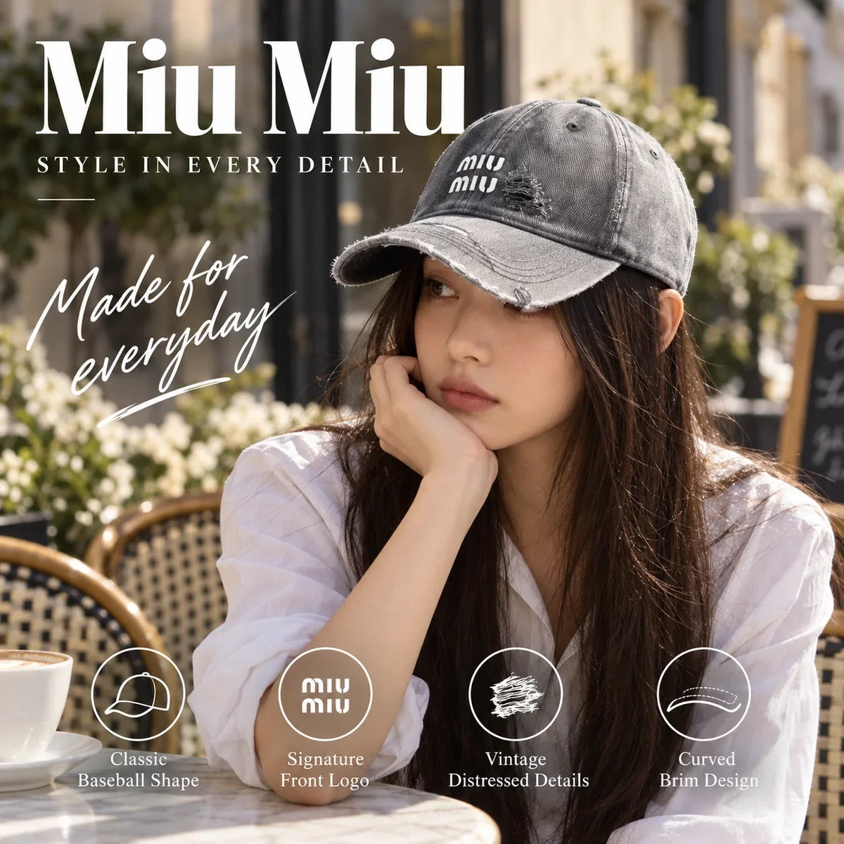 Miu Miu Baseball Cap - image 1
