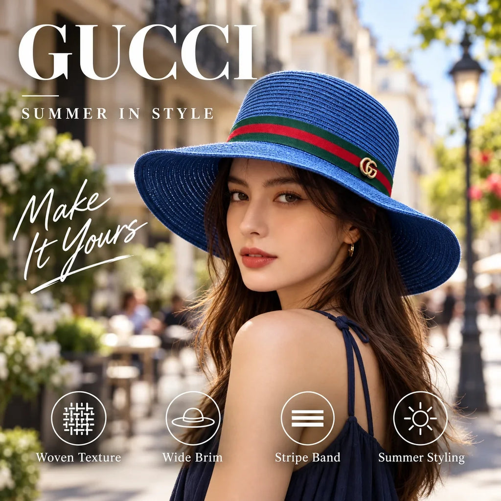 Gucci Woven Open Knit Hat - image 1