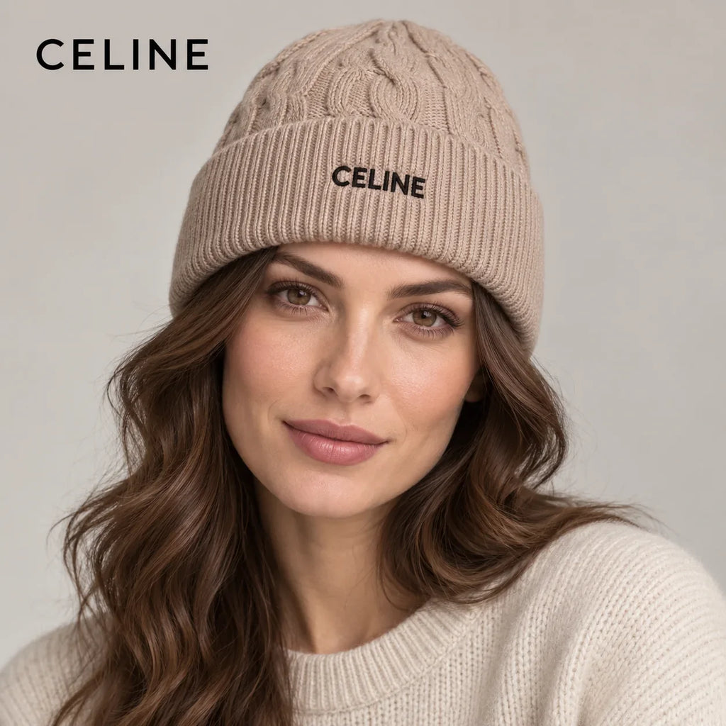 Celine Cashmere Beanie - image 1