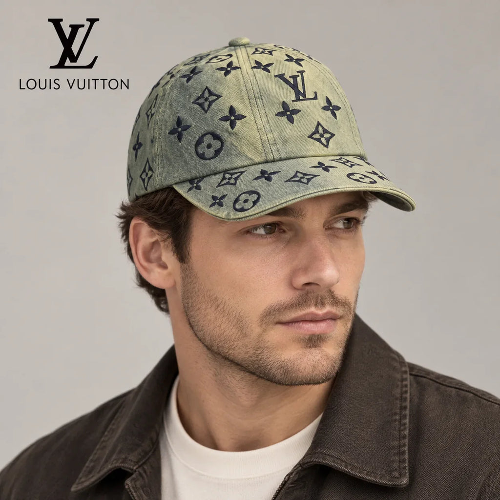 Louis Vuitton Denim Baseball Cap - image 1