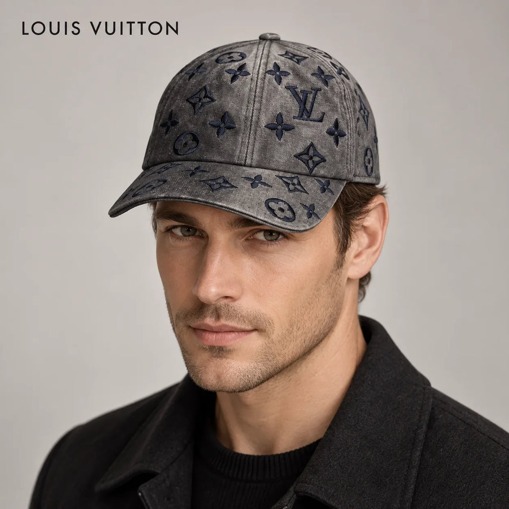 Louis Vuitton Denim Baseball Cap - image 1
