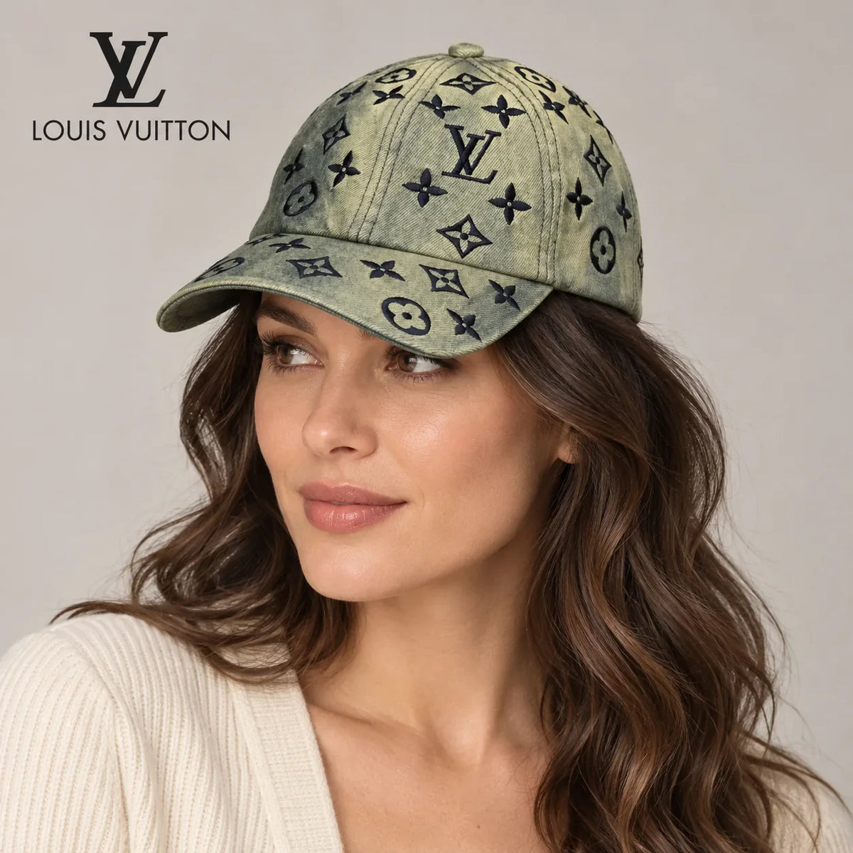 Louis Vuitton Denim Baseball Cap - image 1