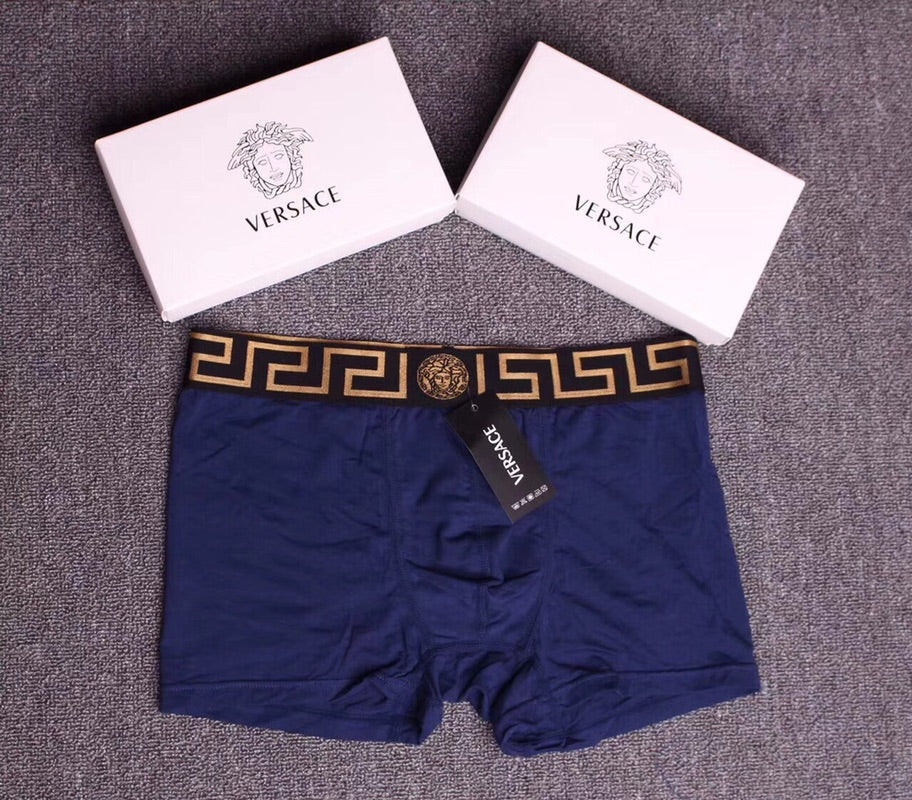 Versace gold patterned waist boxer briefs - view 4
