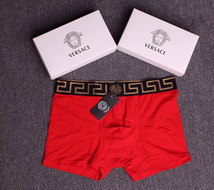 Versace gold patterned waist boxer briefs - view 6