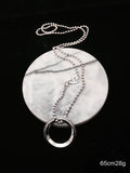 Chrome Hearts Large Lettered Ring Pendant Necklace - album image 1