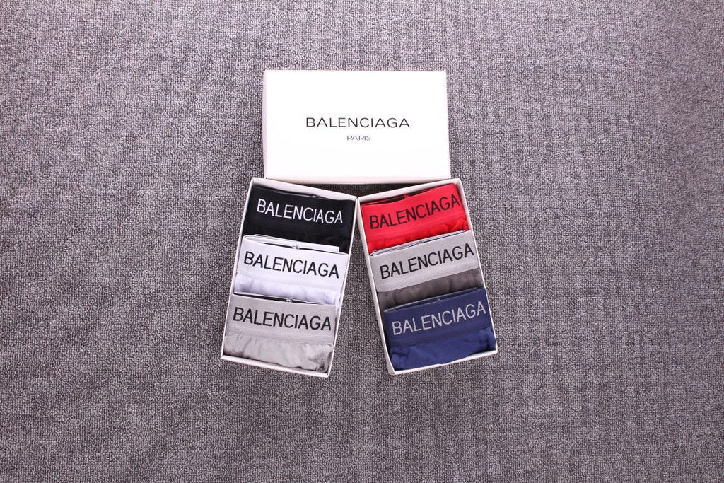 Balenciaga lettered waist selection boxer briefs - view 1