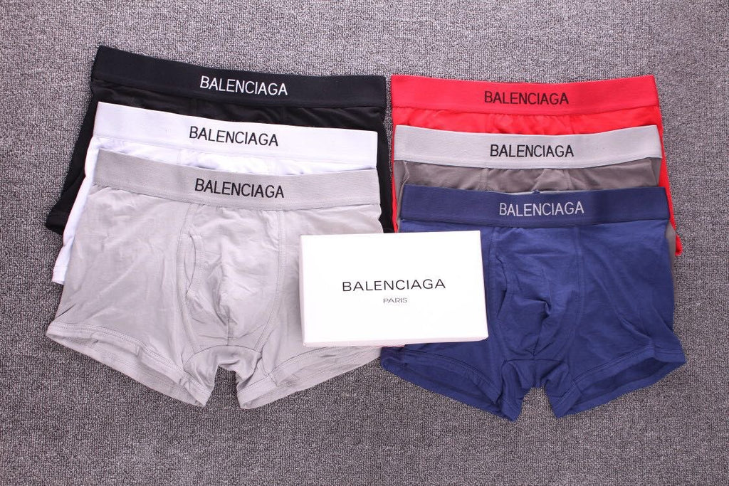 Balenciaga lettered waist selection boxer briefs - view 3