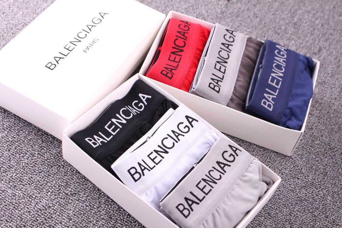 Balenciaga lettered waist selection boxer briefs - view 2