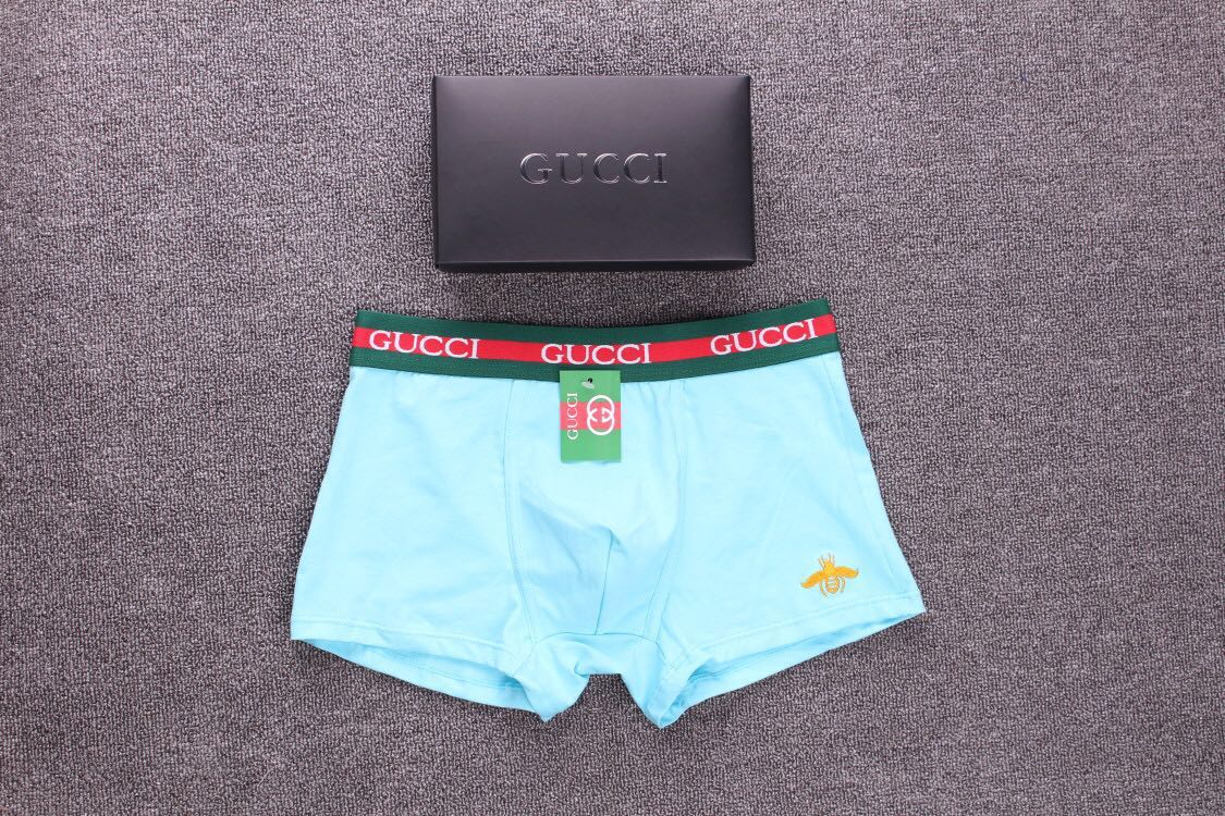 Gucci Boxed Underwear - wide red-green lettered waistbands - image 9