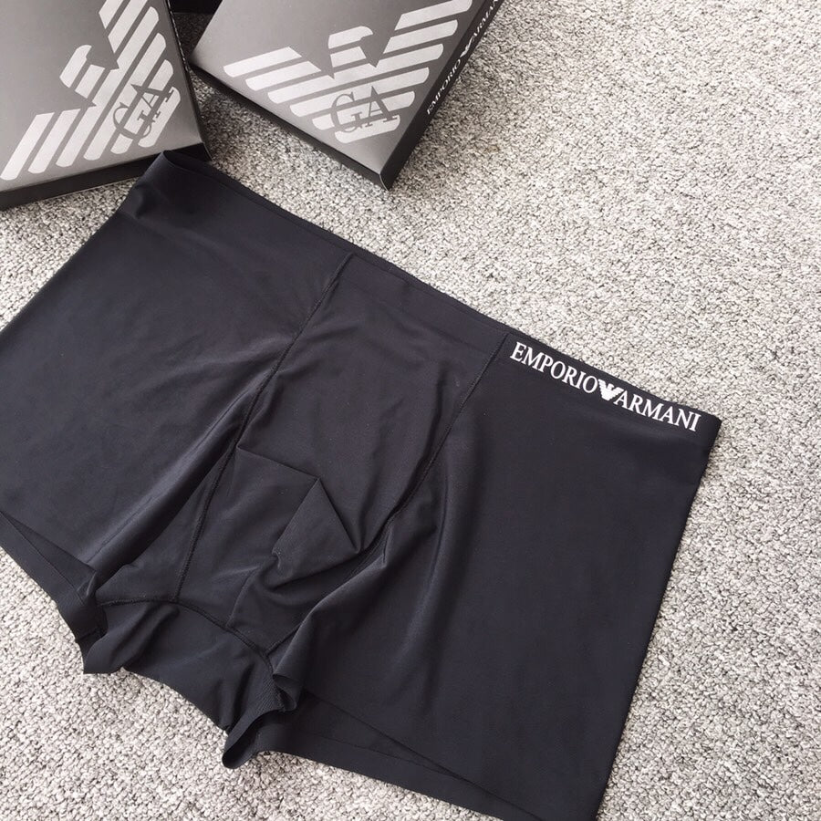 Armani Plain Wordmark Boxer Briefs - Box of Three Pieces - image 11