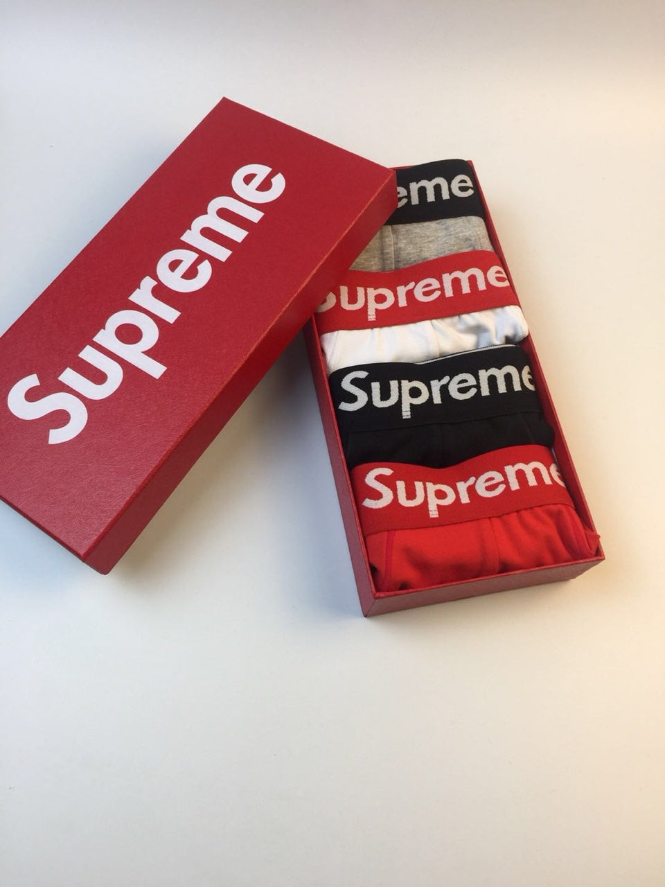 Supreme Black Logo Waistband Briefs, image 8