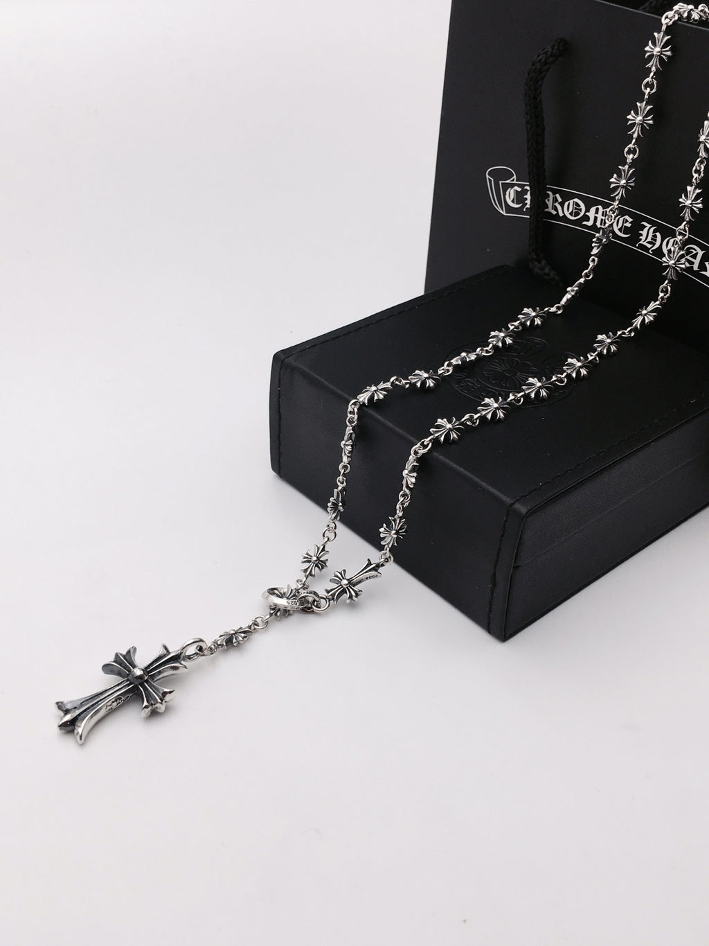 Chrome Hearts Adjustable Cross Pendant Necklace - album image 2
