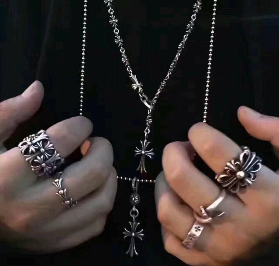 Chrome Hearts Adjustable Cross Pendant Necklace - album image 5
