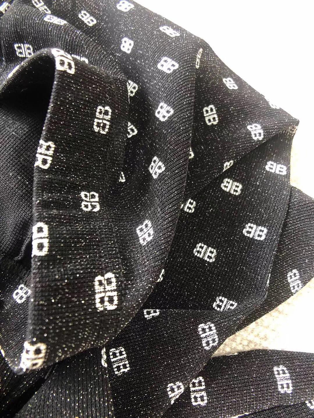 Balenciaga allover bb monogram pantyhose - view 6