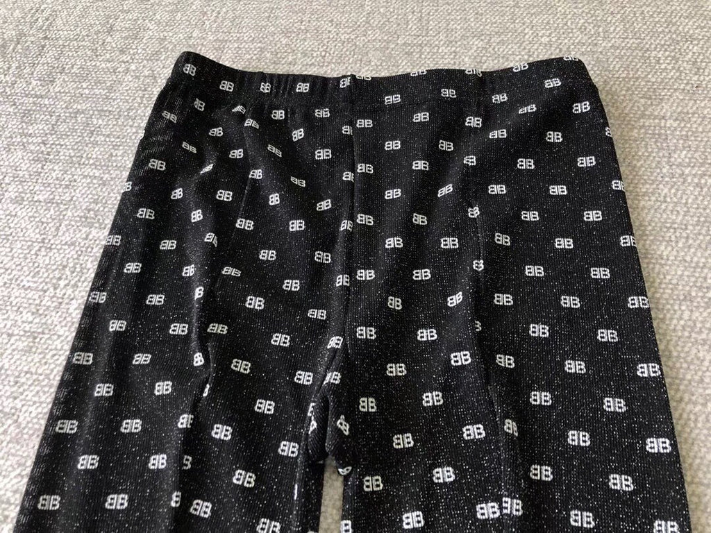 Balenciaga allover bb monogram pantyhose - view 7