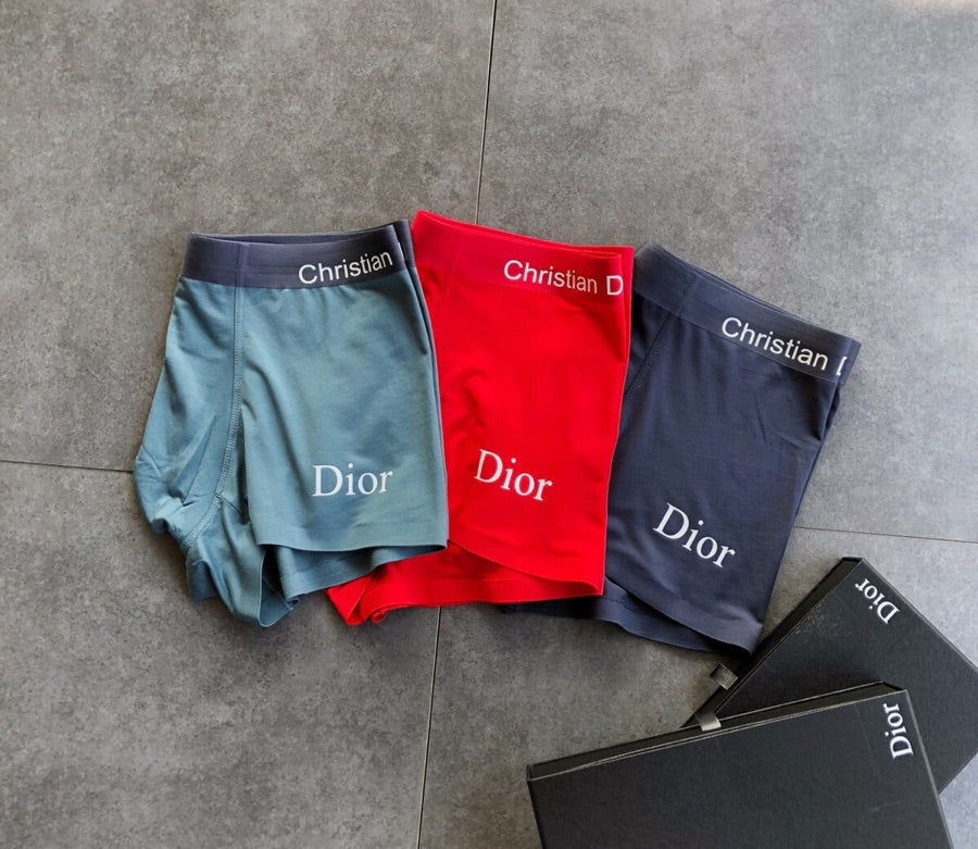 Dior contrast lettered waist boxer briefs - view 3