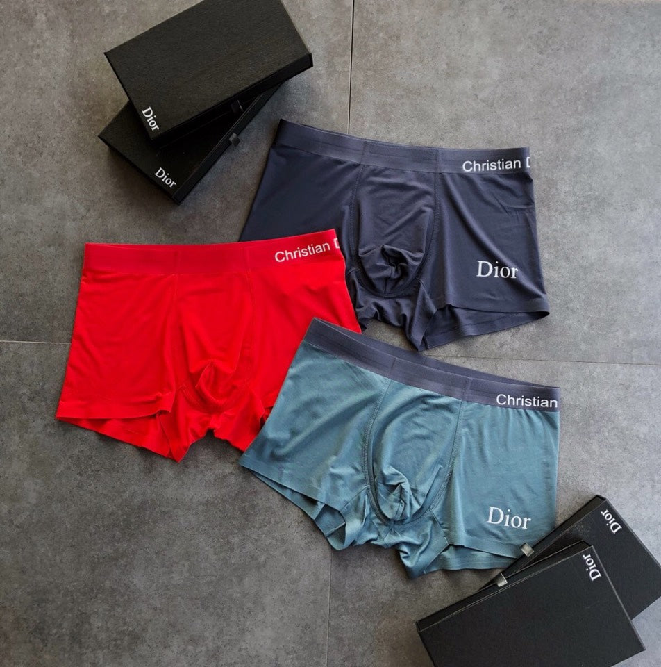 Dior contrast lettered waist boxer briefs - view 4