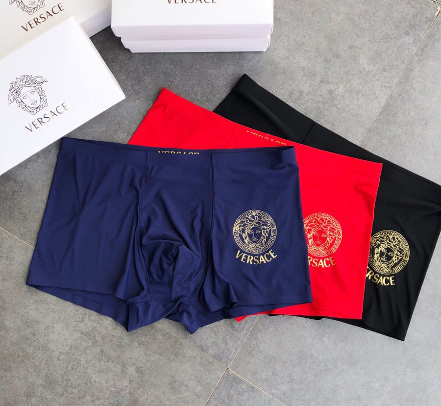 Versace classic medusa circle boxer briefs - view 1