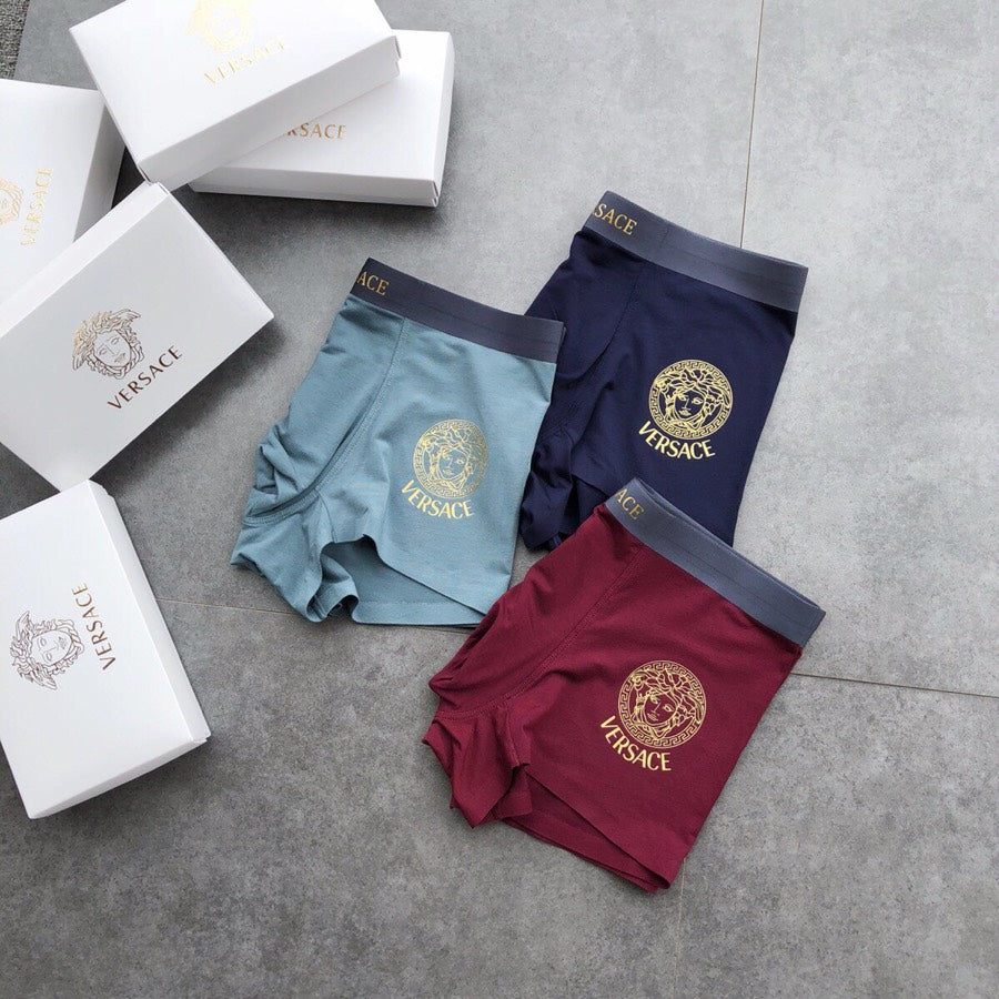 Versace small circular medusa boxer briefs - view 2