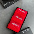 Prada red bold white lettering boxer briefs - view 1