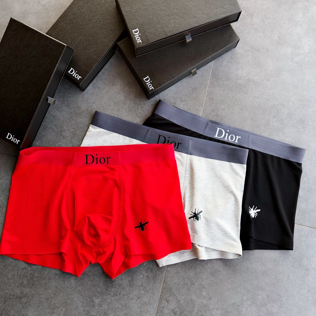 Dior minimal contrast bands boxer briefs - view 4