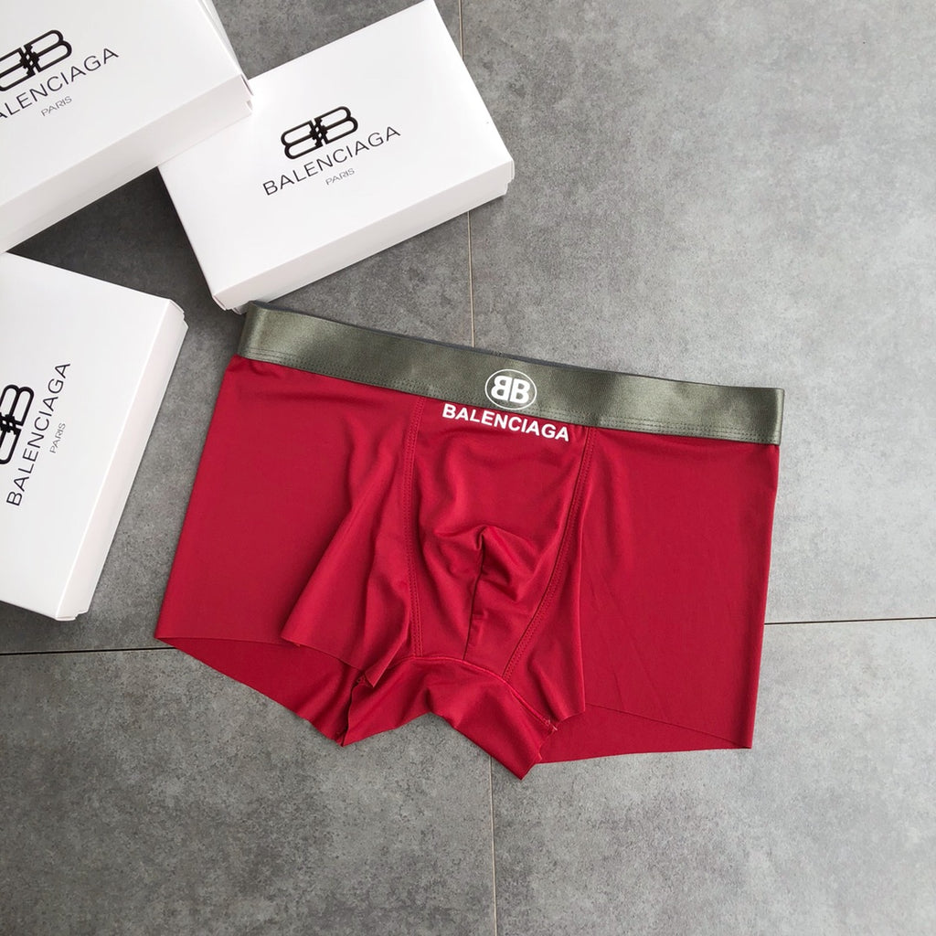 Balenciaga boxed bb lettering boxer briefs - view 5