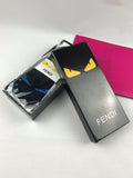 Fendi monster eye pattern ankle socks - view 1