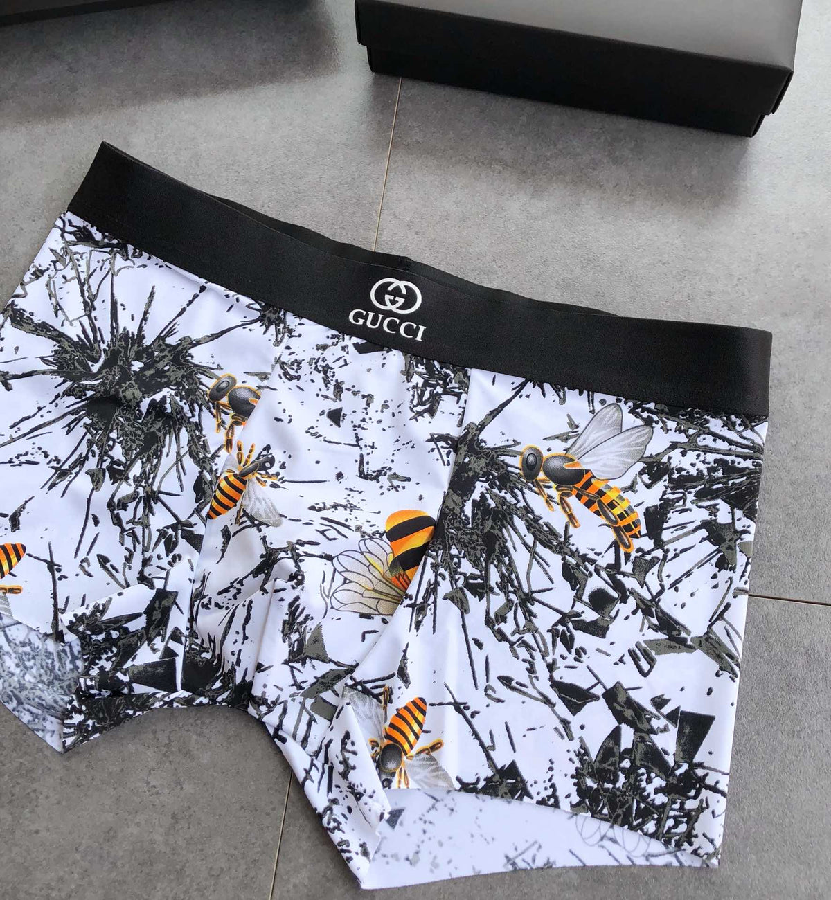 Gucci Boxed Underwear - Black And White Logo - 3-Piece Box - image 5