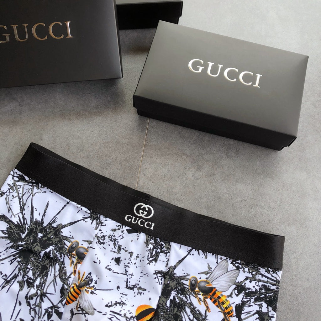 Gucci Boxed Underwear - Black And White Logo - 3-Piece Box - image 6