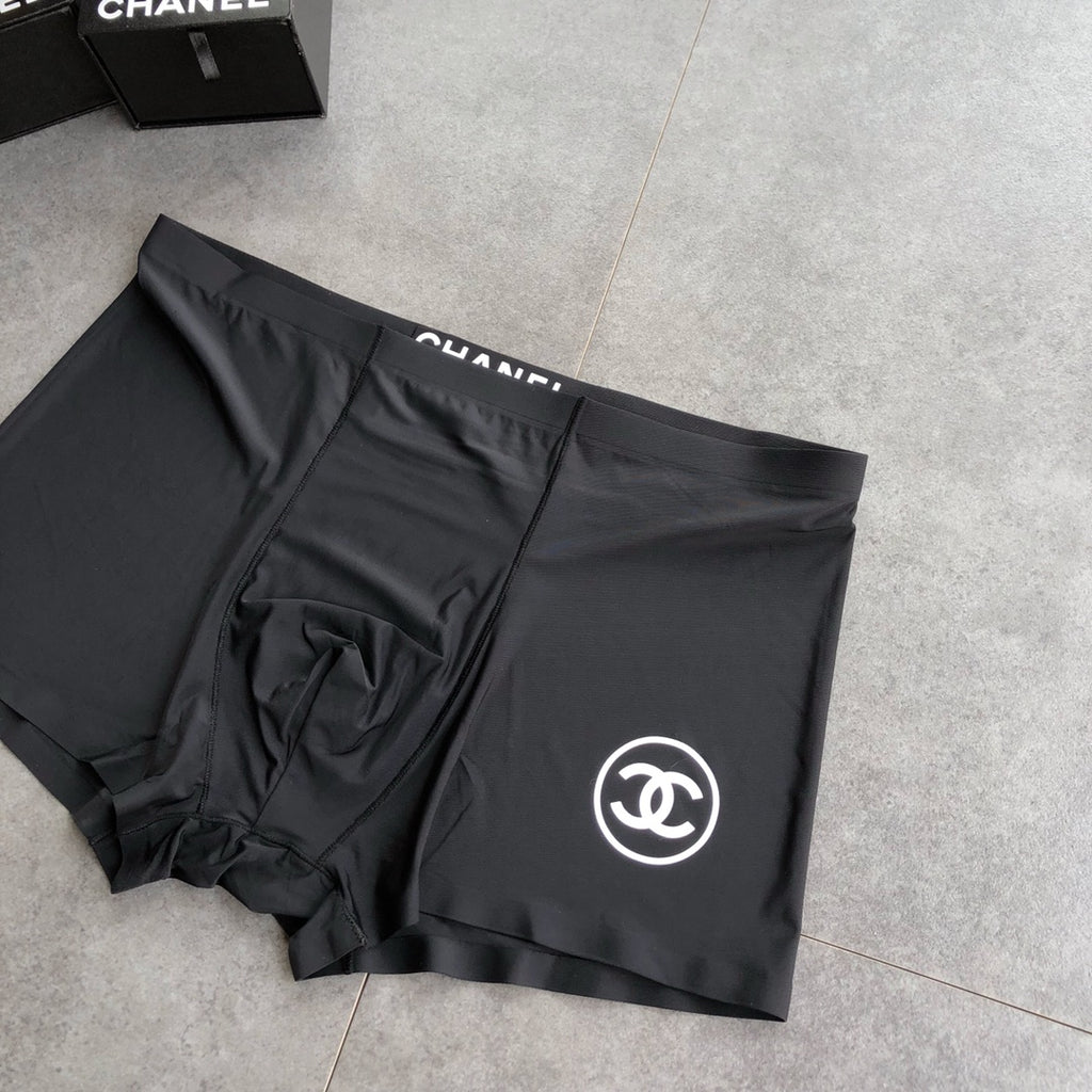 Chanel neutral circular side emblem boxer briefs - view 7