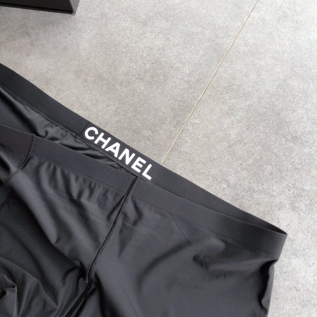 Chanel neutral circular side emblem boxer briefs - view 8