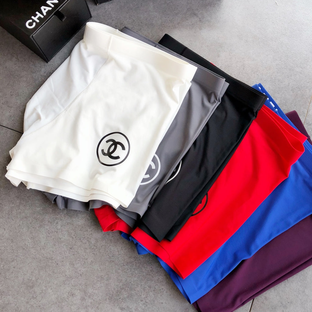 Chanel neutral circular side emblem boxer briefs - view 5