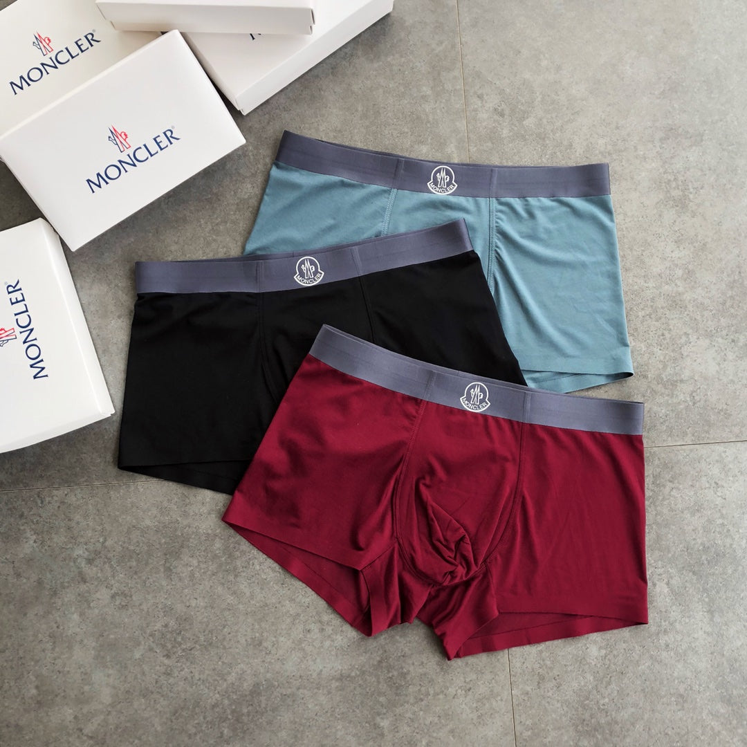 Moncler dark waist white crest boxer briefs - view 4