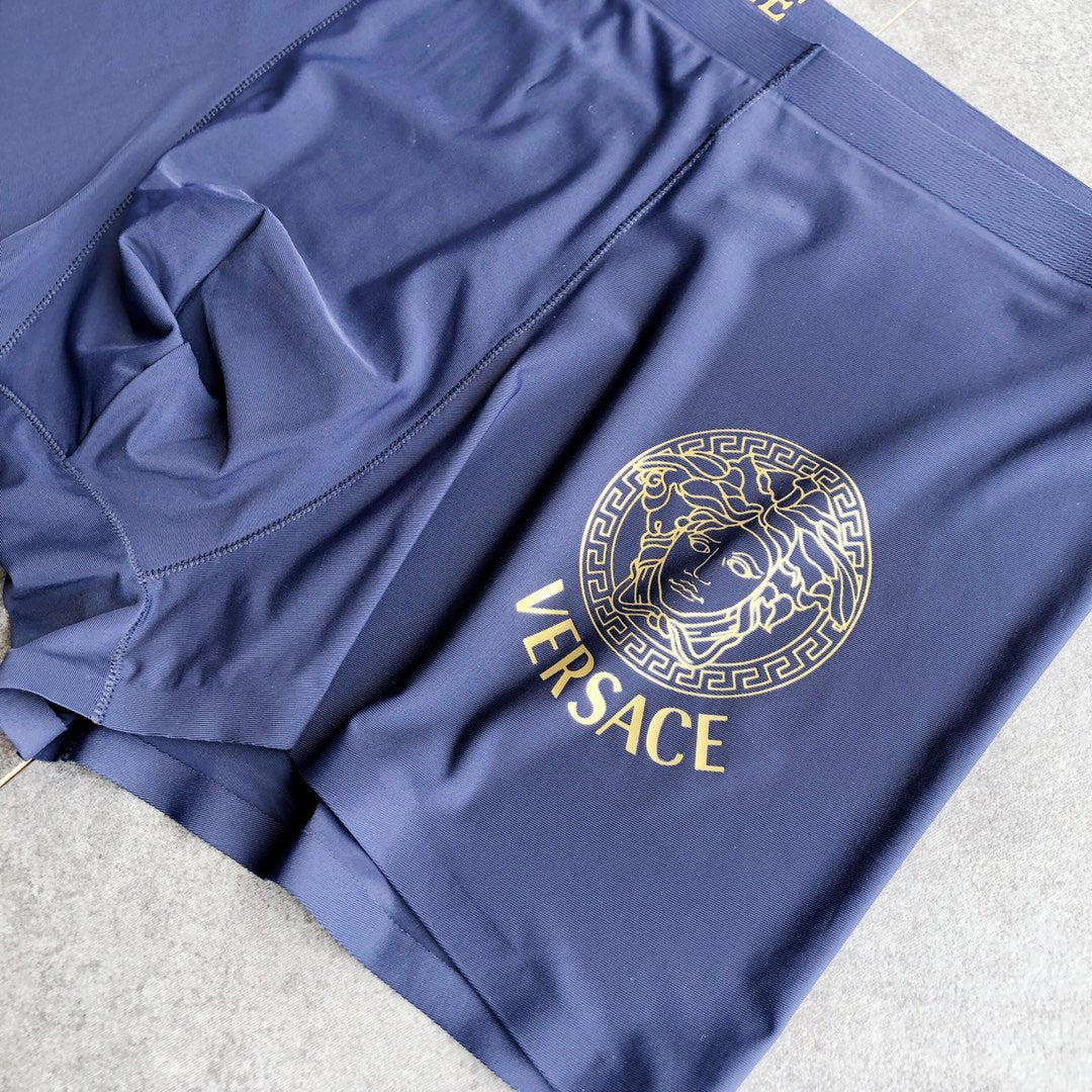 Versace large medusa wordmark boxer briefs - view 6