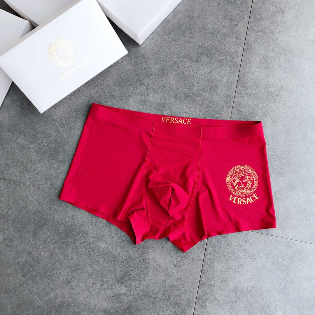 Versace large gold medusa boxer briefs - view 5