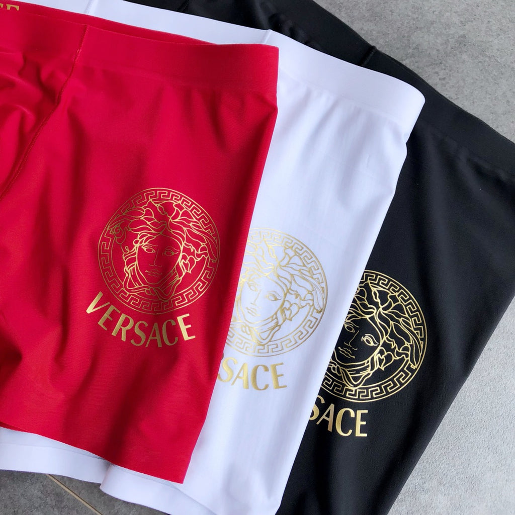Versace large gold medusa boxer briefs - view 4