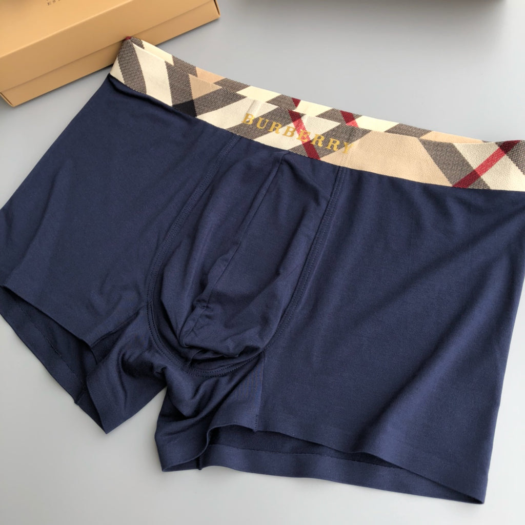 Burberry diagonal check neutrals boxer briefs - view 6
