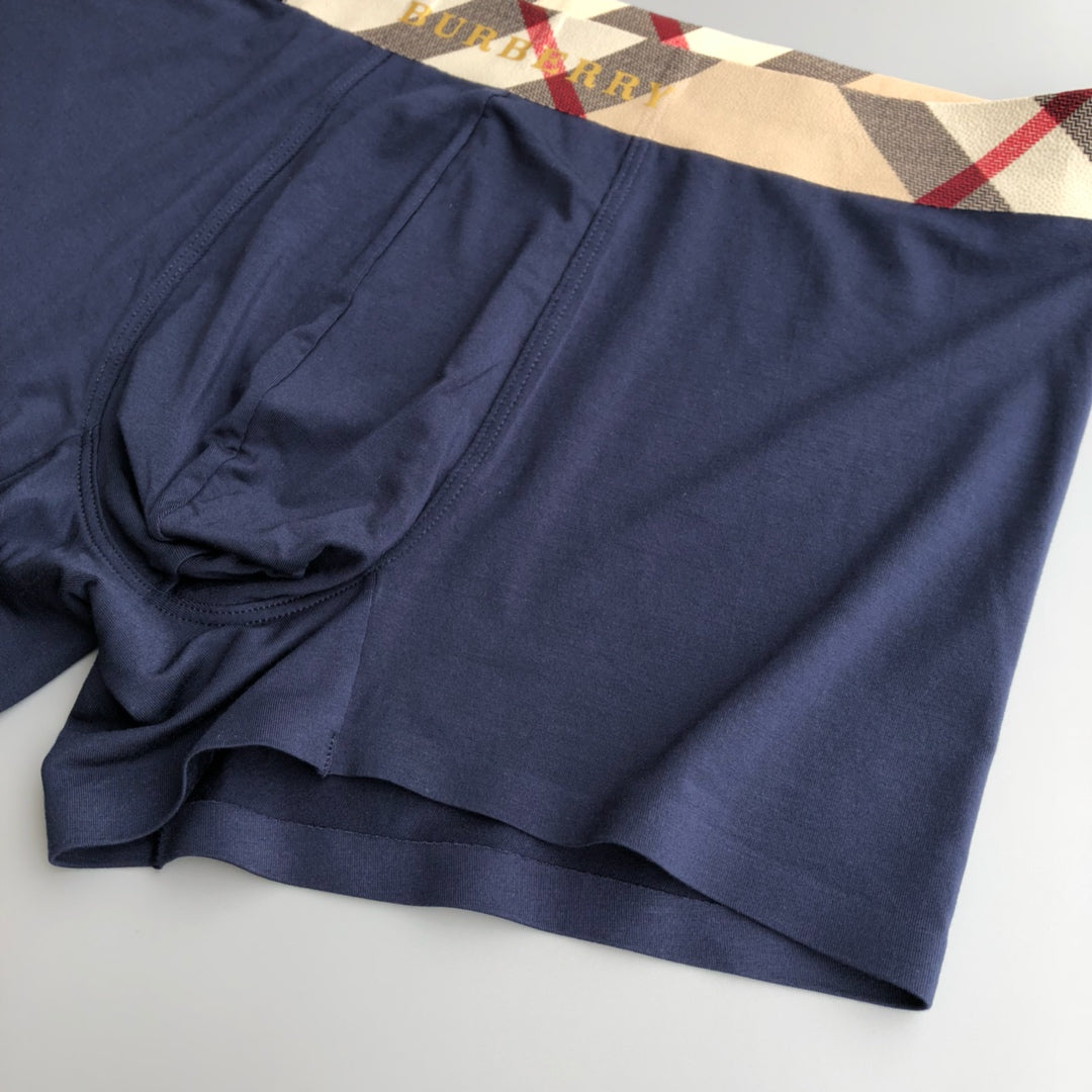 Burberry diagonal check neutrals boxer briefs - view 7