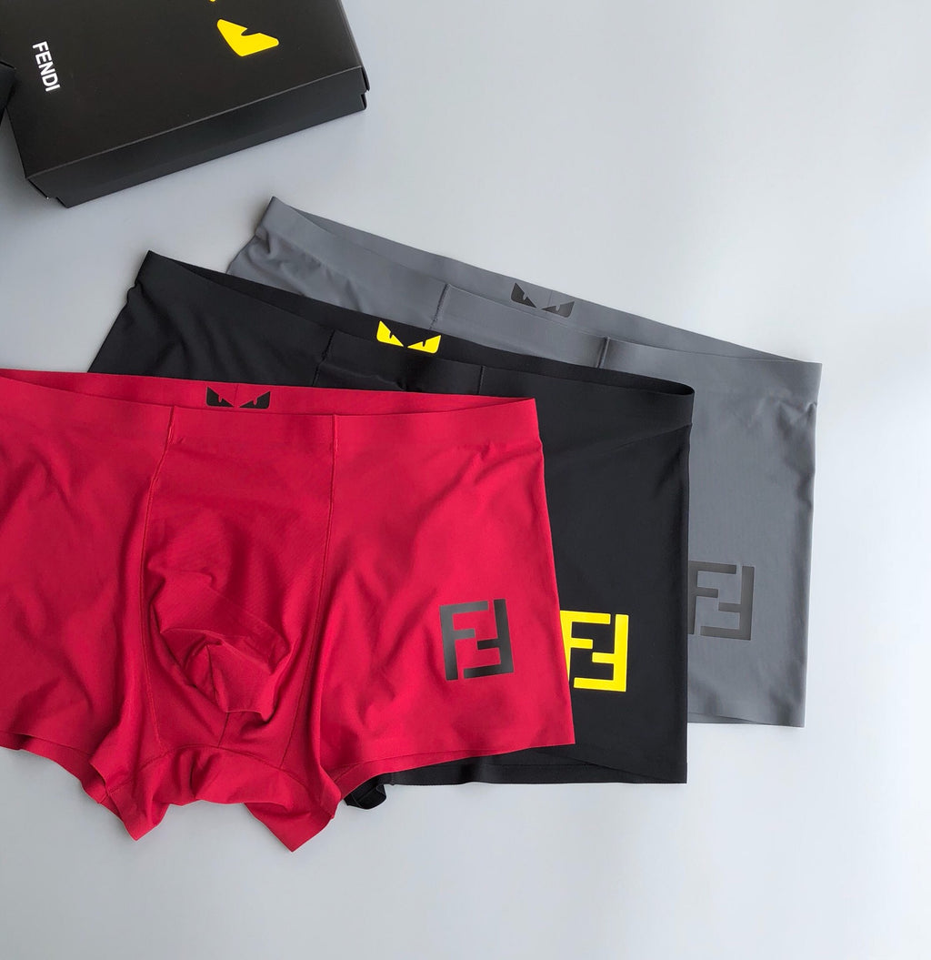 Fendi dark waist eye accent boxer briefs - view 2