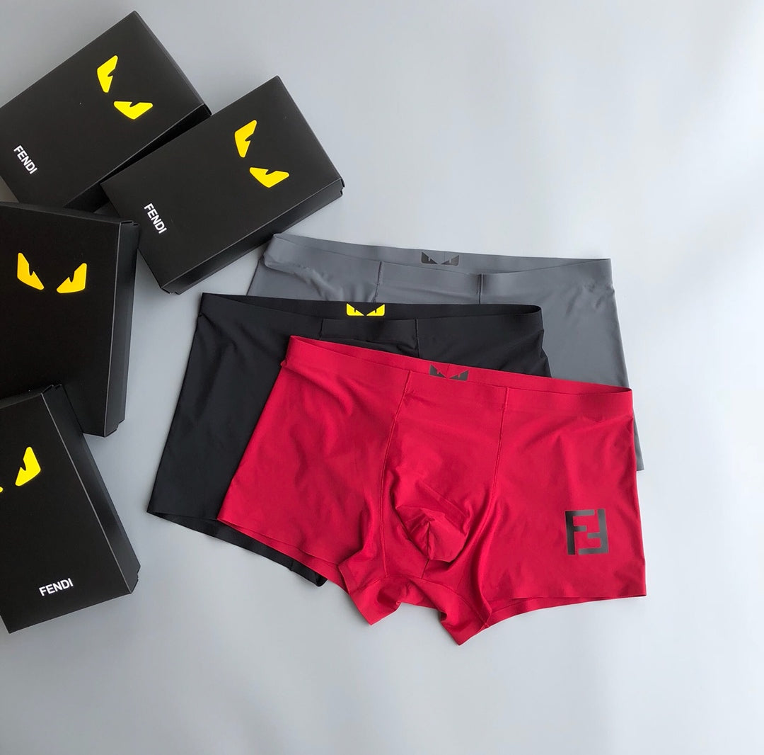 Fendi dark waist eye accent boxer briefs - view 1