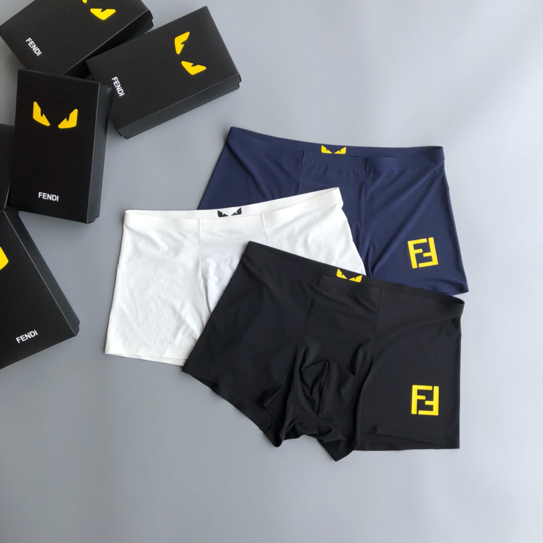 Fendi mixed color eye waist boxer briefs - view 2