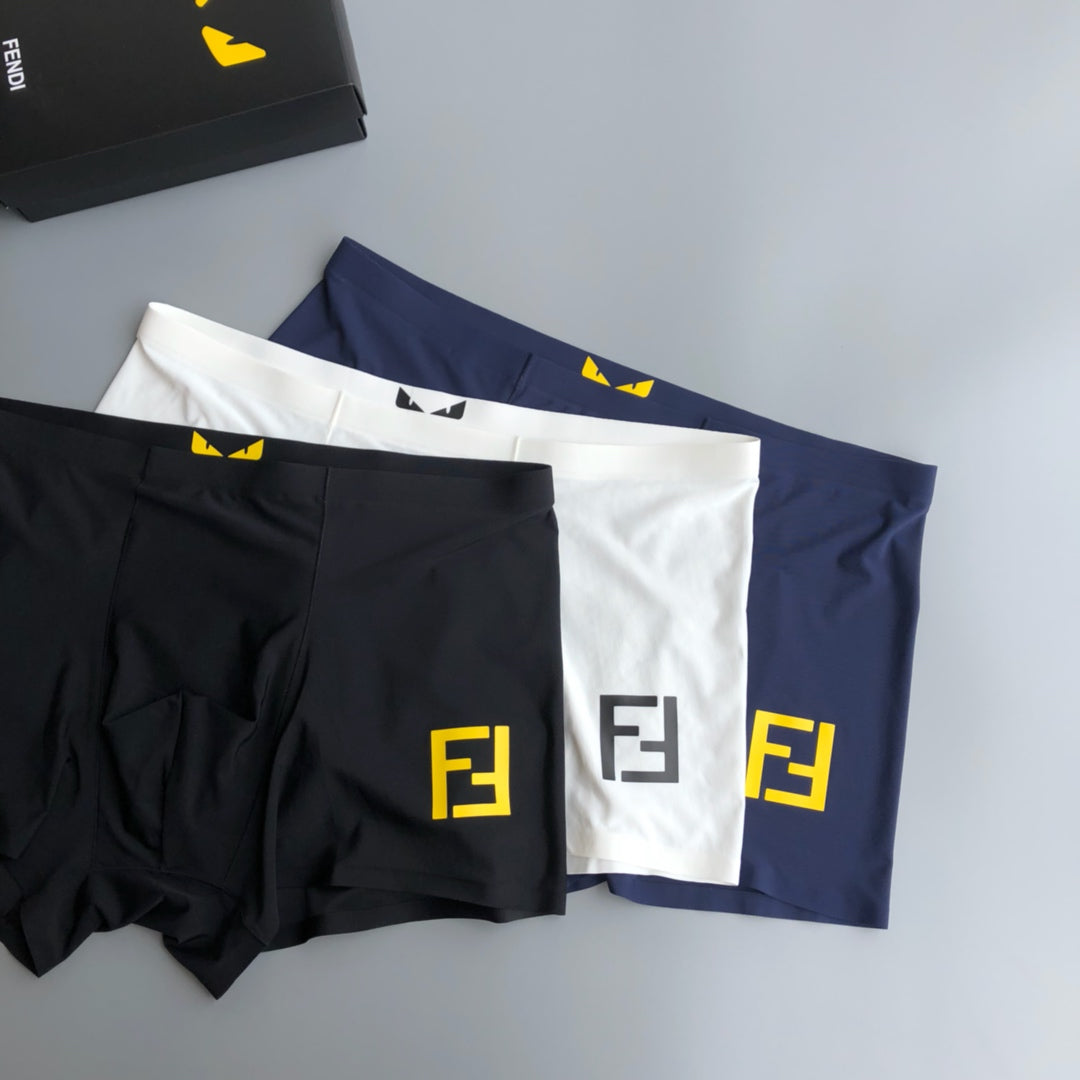 Fendi mixed color eye waist boxer briefs - view 3