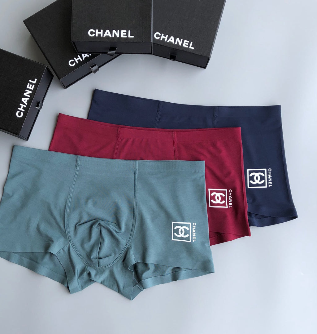 Chanel square side emblem boxer briefs - view 2