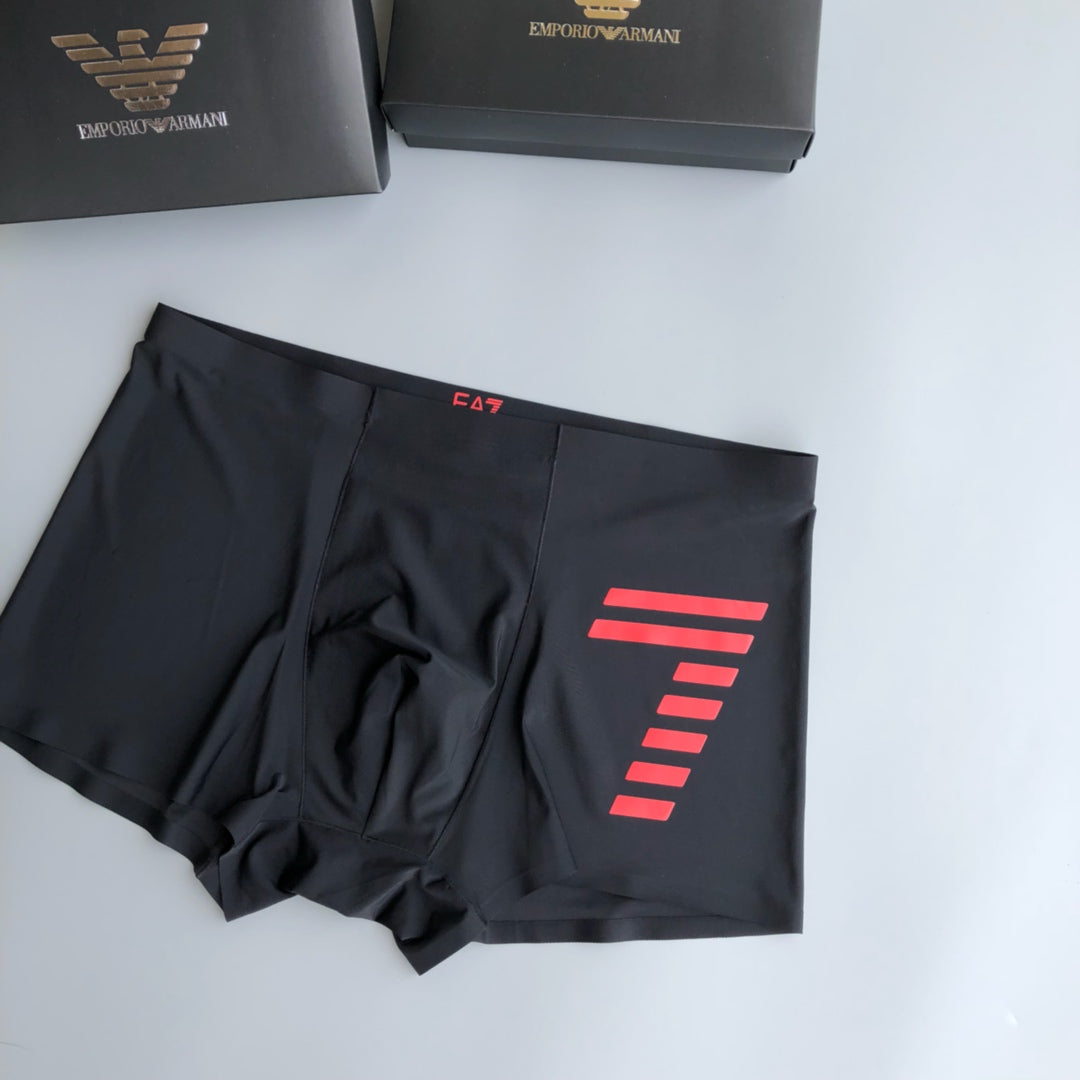 Armani Men's Contrast EA7 Boxer Briefs - Box of 3 Pieces - image 6