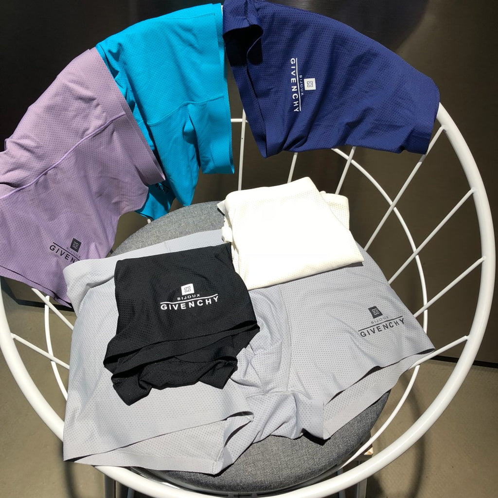 Givenchy pale gray mesh panel boxer briefs - view 8
