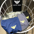 Armani Navy Gold Logo Boxer Briefs - Box of Three Pieces - image 5