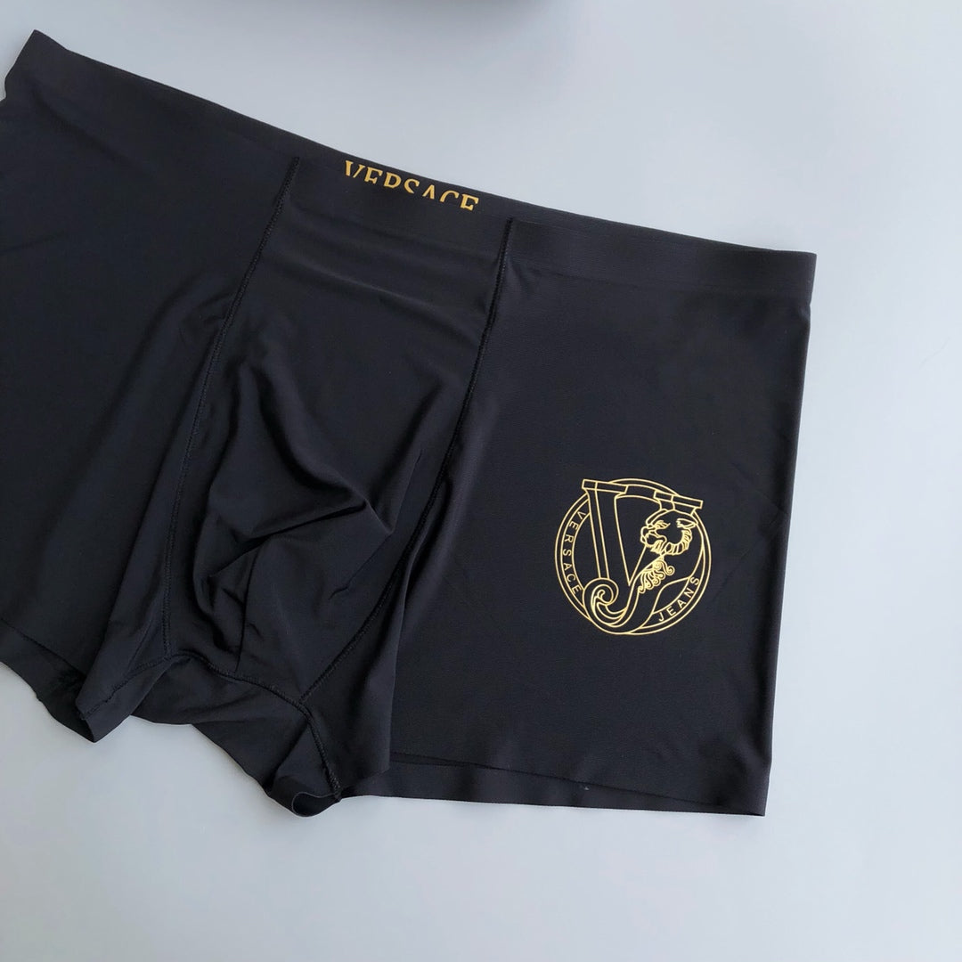 Versace gold circle outline boxer briefs - view 6