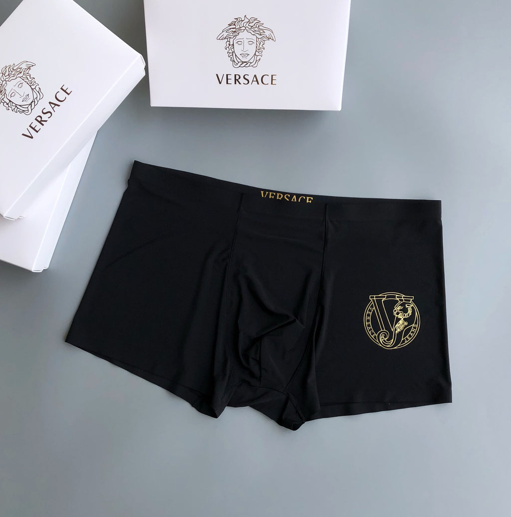 Versace gold circle outline boxer briefs - view 5