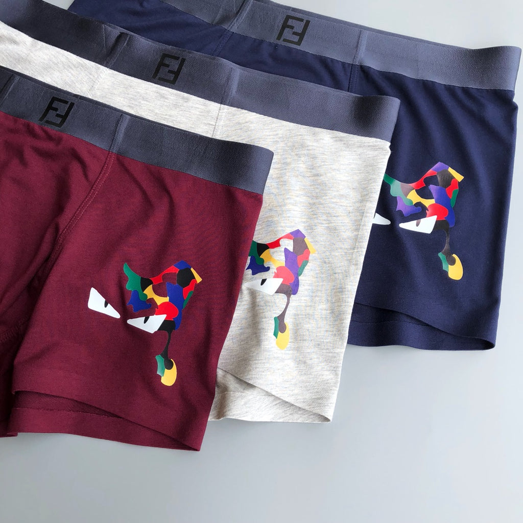 Fendi multicolor eye emblem boxer briefs - view 1