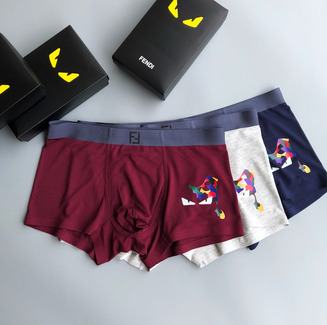 Fendi multicolor eye emblem boxer briefs - view 3